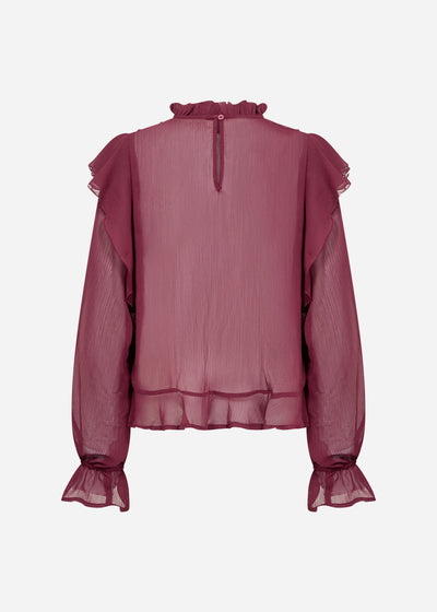 SC-NAIA 3 Blouse Bordeaux