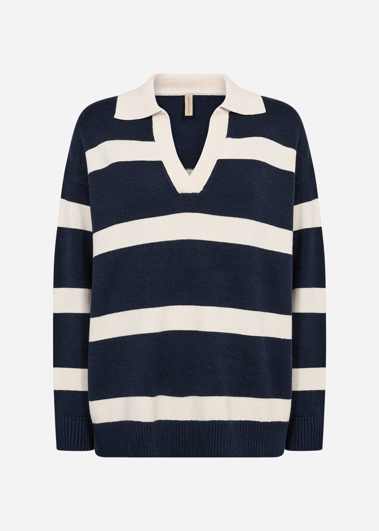 SC-KANITA STRIPE 32 Pullover Navy