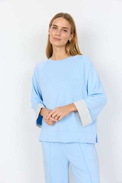 SC-BANU 284 Pullover Light blue