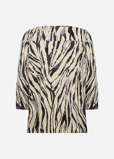 SC-FELICITY AOP 521 Blouse Black