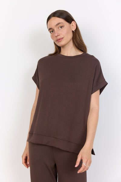SC-BANU 245 Blouse Dark brown