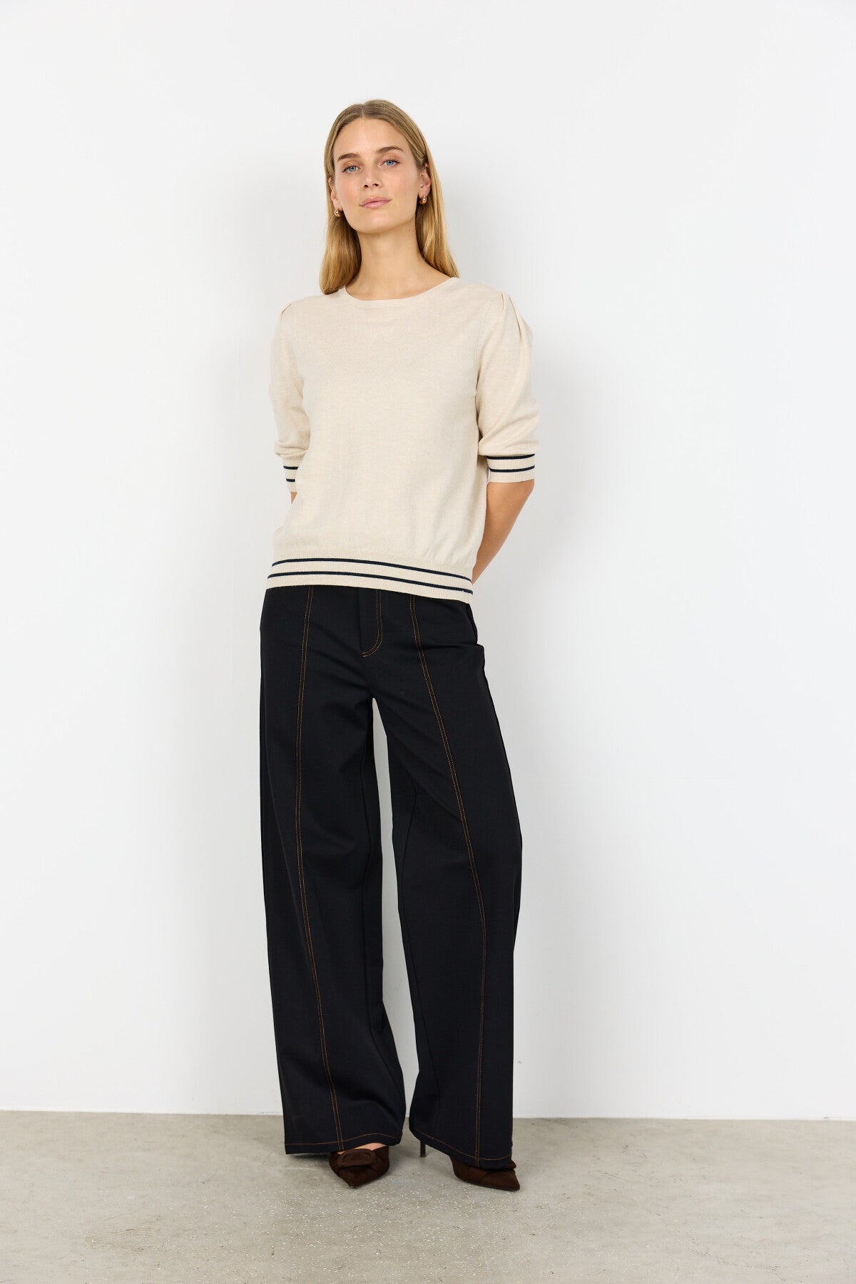 SC-DOLLIE 809 Pullover Cream