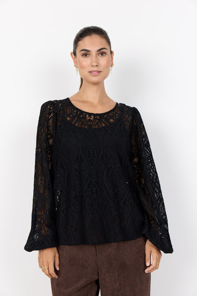SC-VAHIDA 2 Blouse Black