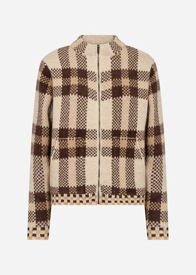 SC-VIBSA 2 Cardigan Dark sand