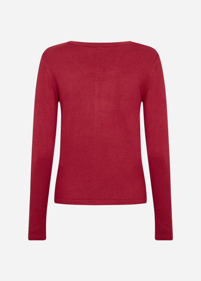 SC-DOLLIE 446 Cardigan Dark red
