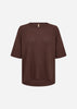 SC-SHONAS 2 Blouse Dark brown