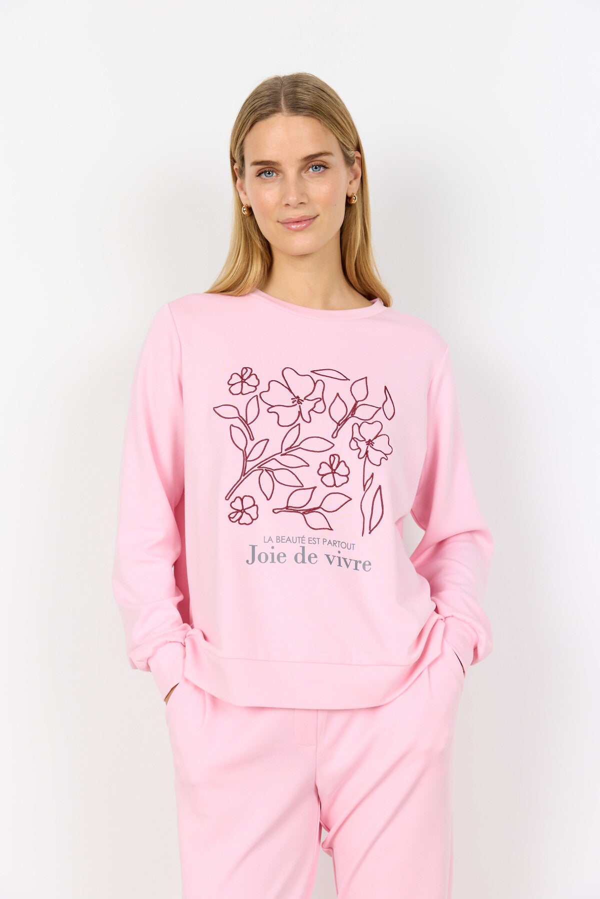 SC-BANU 287 Sweatshirt Light pink