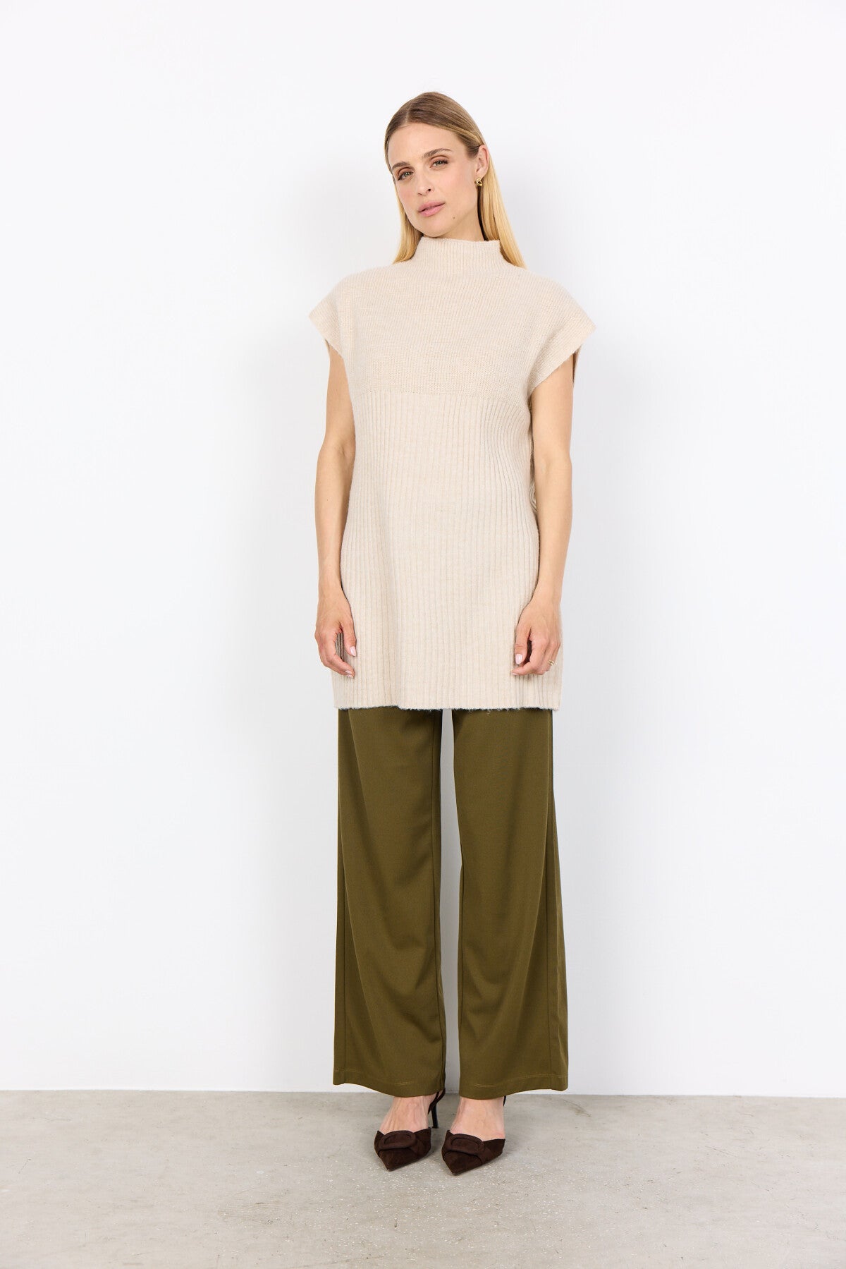 SC-VIRGINIA 2 Waistcoat Cream