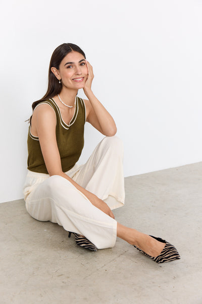 SC-RADIA 218-B Pants Cream