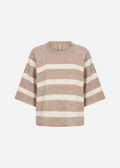SC-ORLEAN STRIPE 5 Pullover Sand