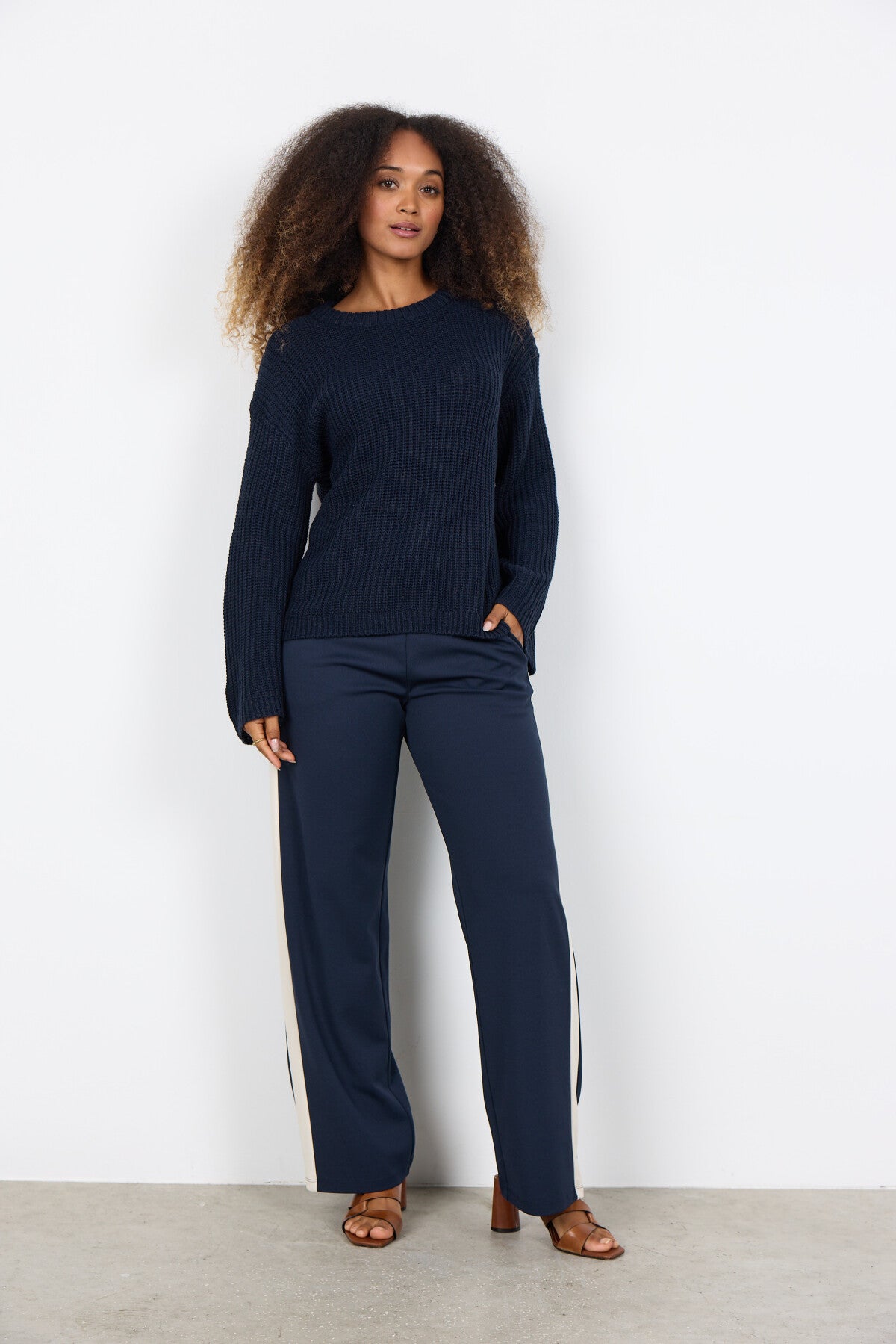 SC-REMONE 36 Pullover Navy