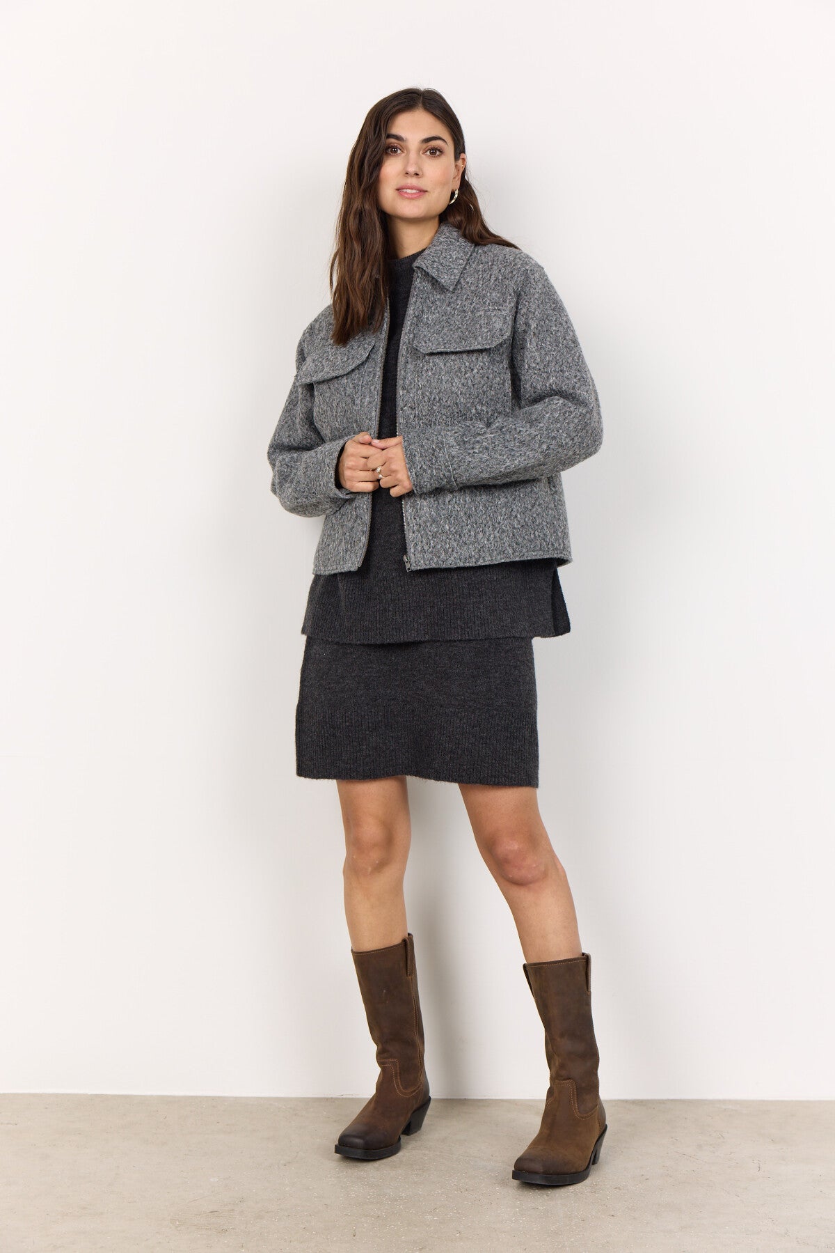 SC-VIVEKA 1 Jacket Grey