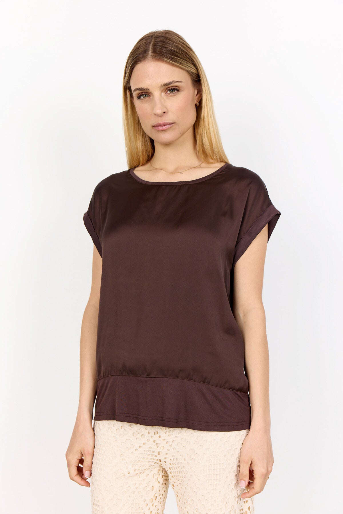 SC-THILDE 6 T-shirt Dark brown