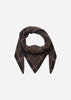 SC-BUKET 3 Scarf Dark brown