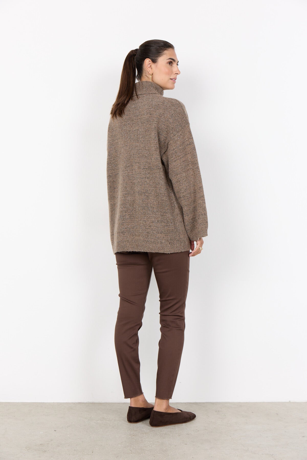 SC-VIDA 1 Pullover Dark sand
