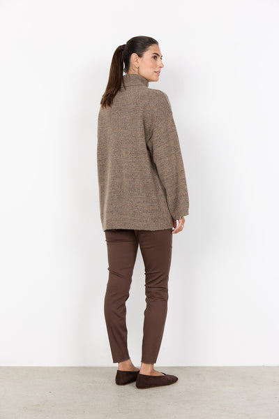 SC-VIDA 1 Pullover Dark sand