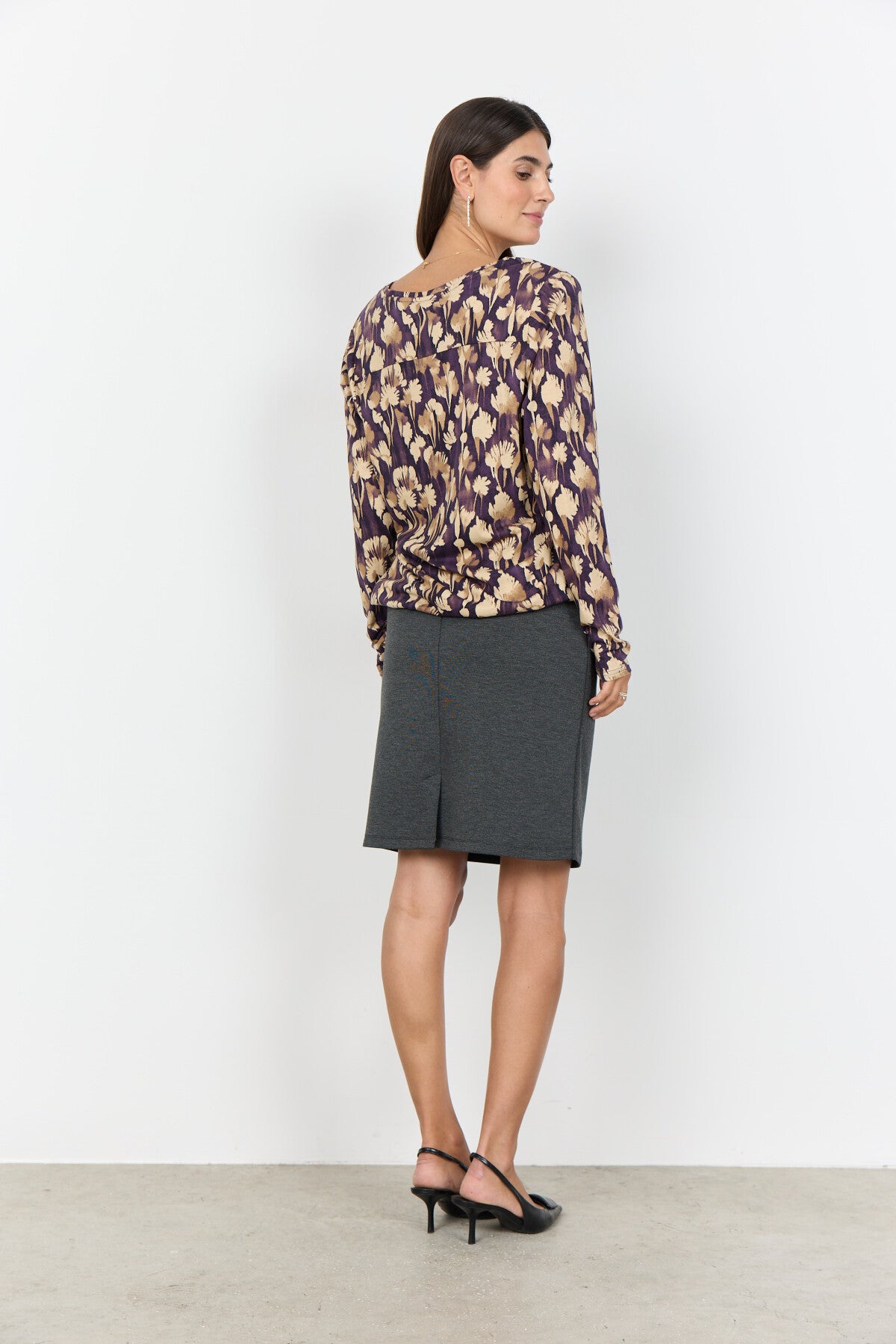 SC-FELICITY AOP 525 Blouse Purple