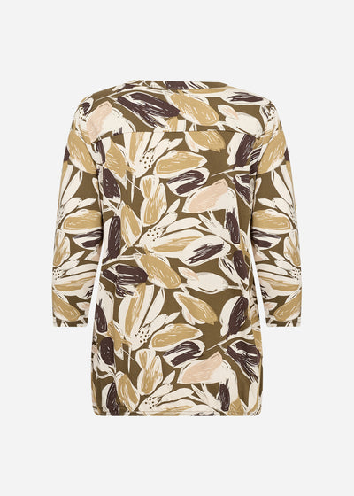 SC-FELICITY AOP 512 Blouse Olive