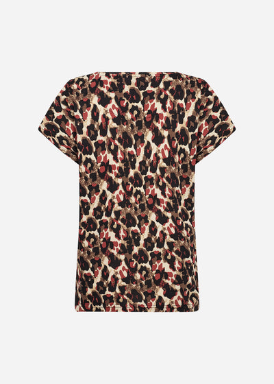 SC-FELICITY AOP 515 T-shirt Rust red