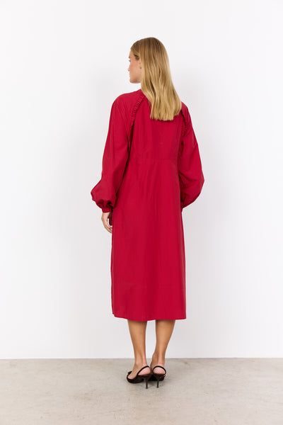 SC-NETTI 111 Dress Dark red