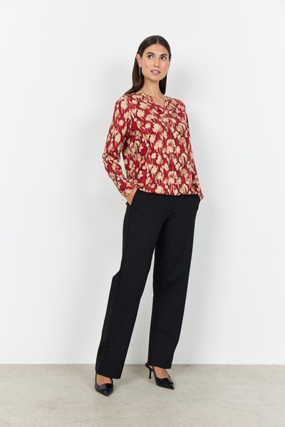 SC-FELICITY AOP 525 Blouse Red
