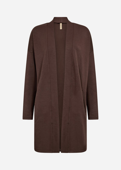 SC-BANU 221 Cardigan Dark brown