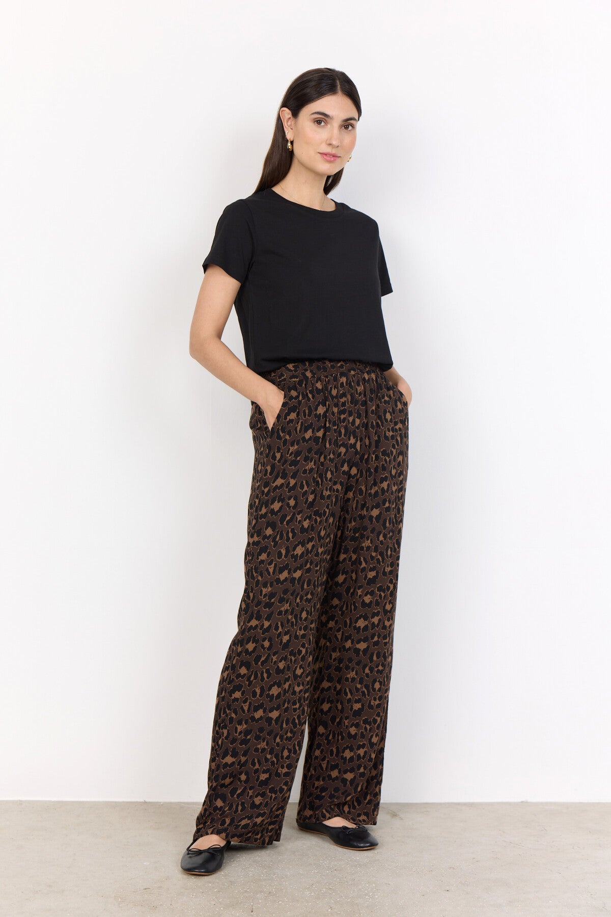 SC-SAFIRA 3-B Pants Dark brown