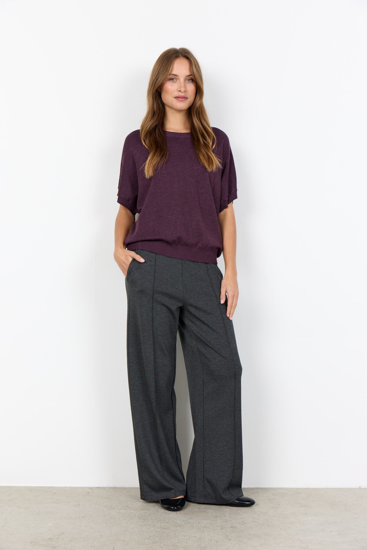 SC-DOLLIE 807 Pullover Purple