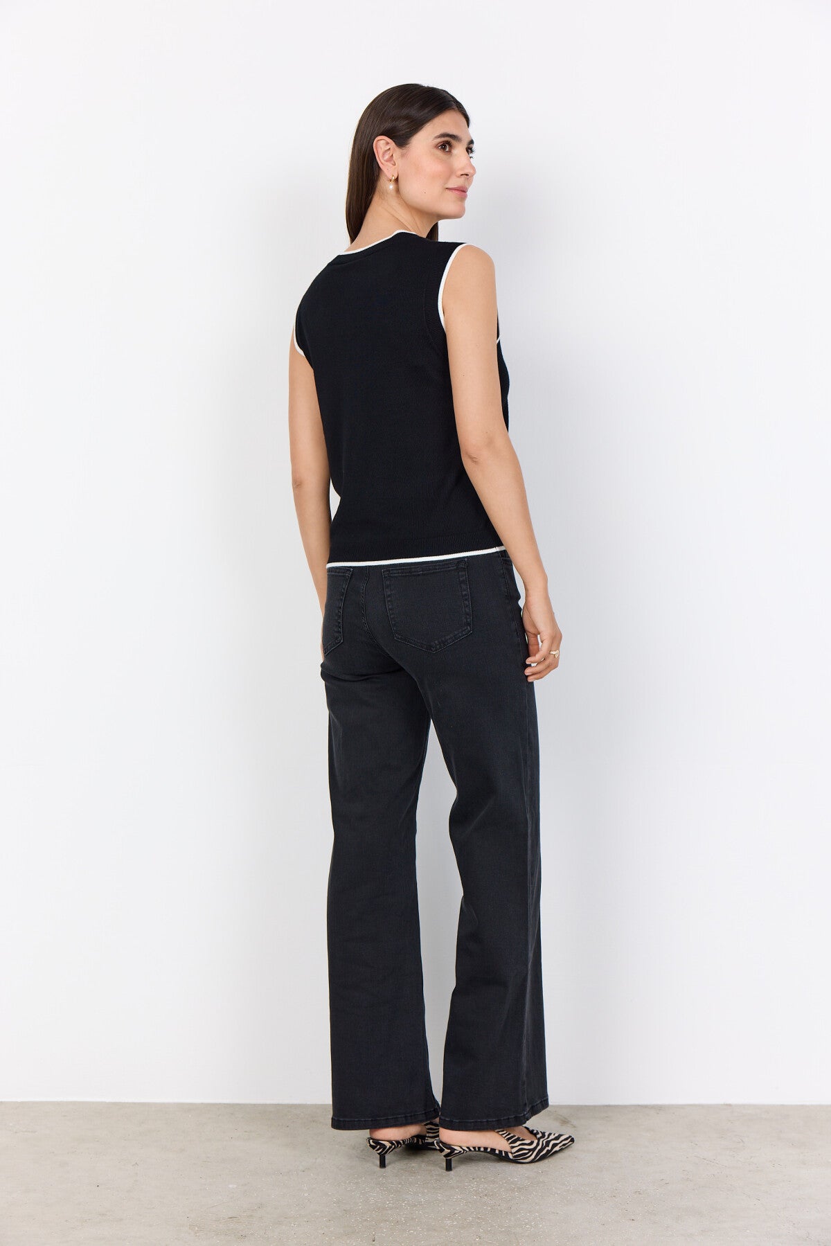 SC-DOLLIE 792 Waistcoat Black