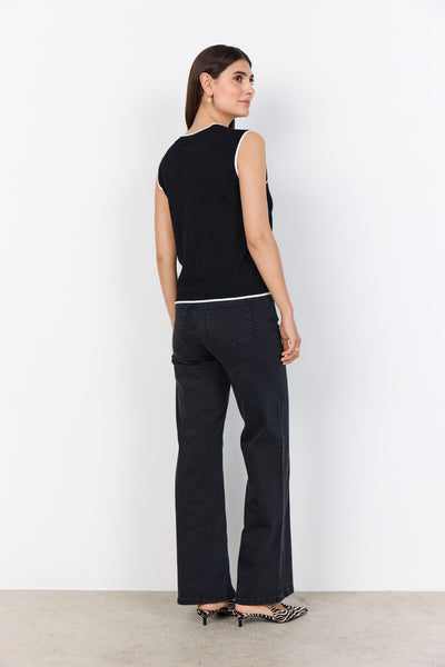 SC-DOLLIE 792 Waistcoat Black