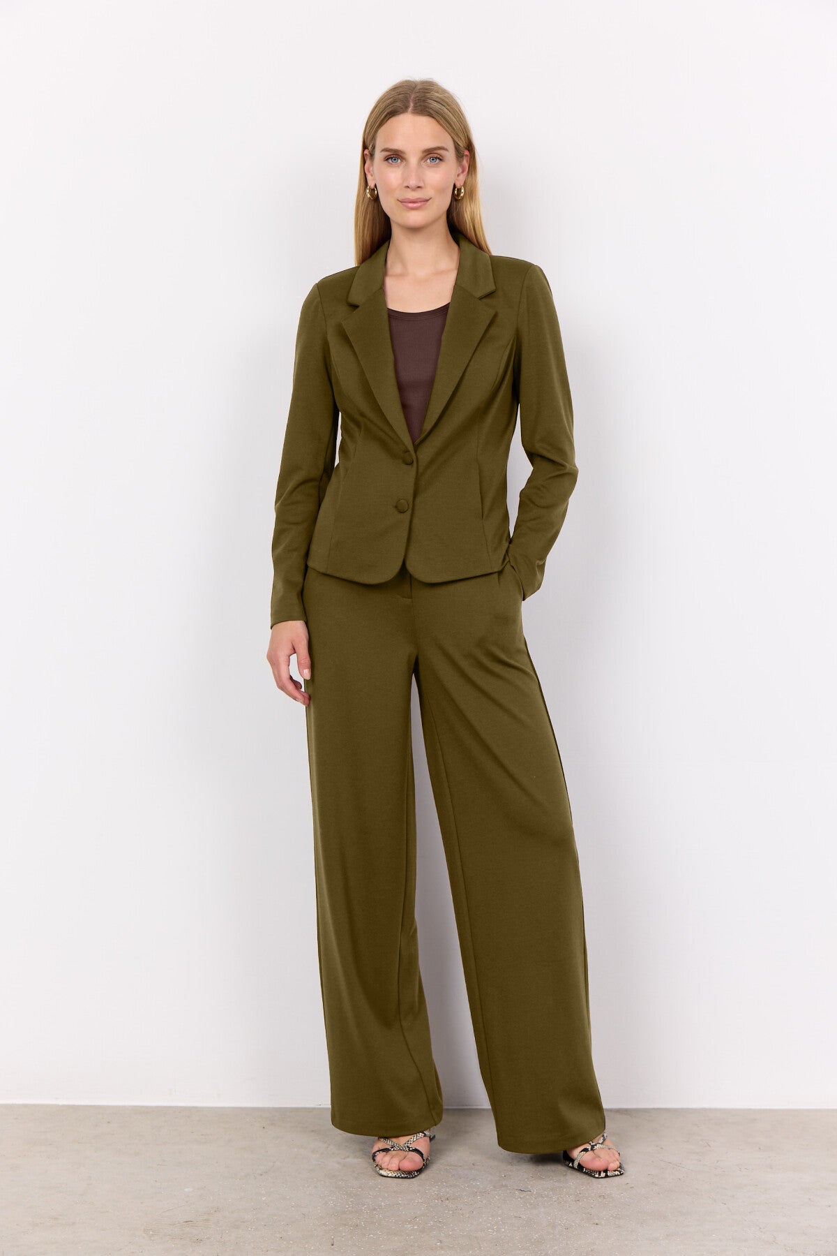 SC-DANIELA 1 Blazer Dark green