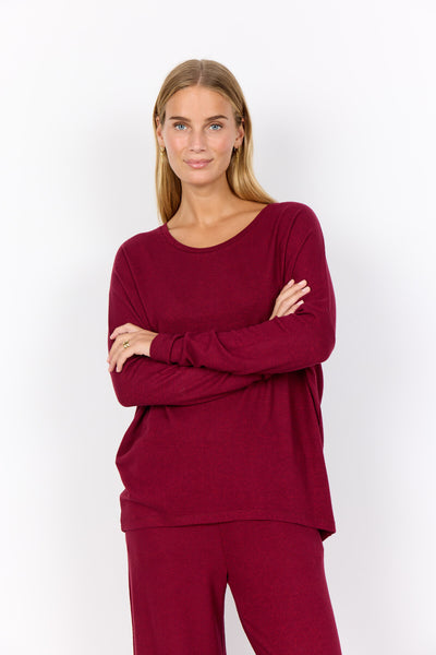 SC-BIARA 1 Blouse Bordeaux