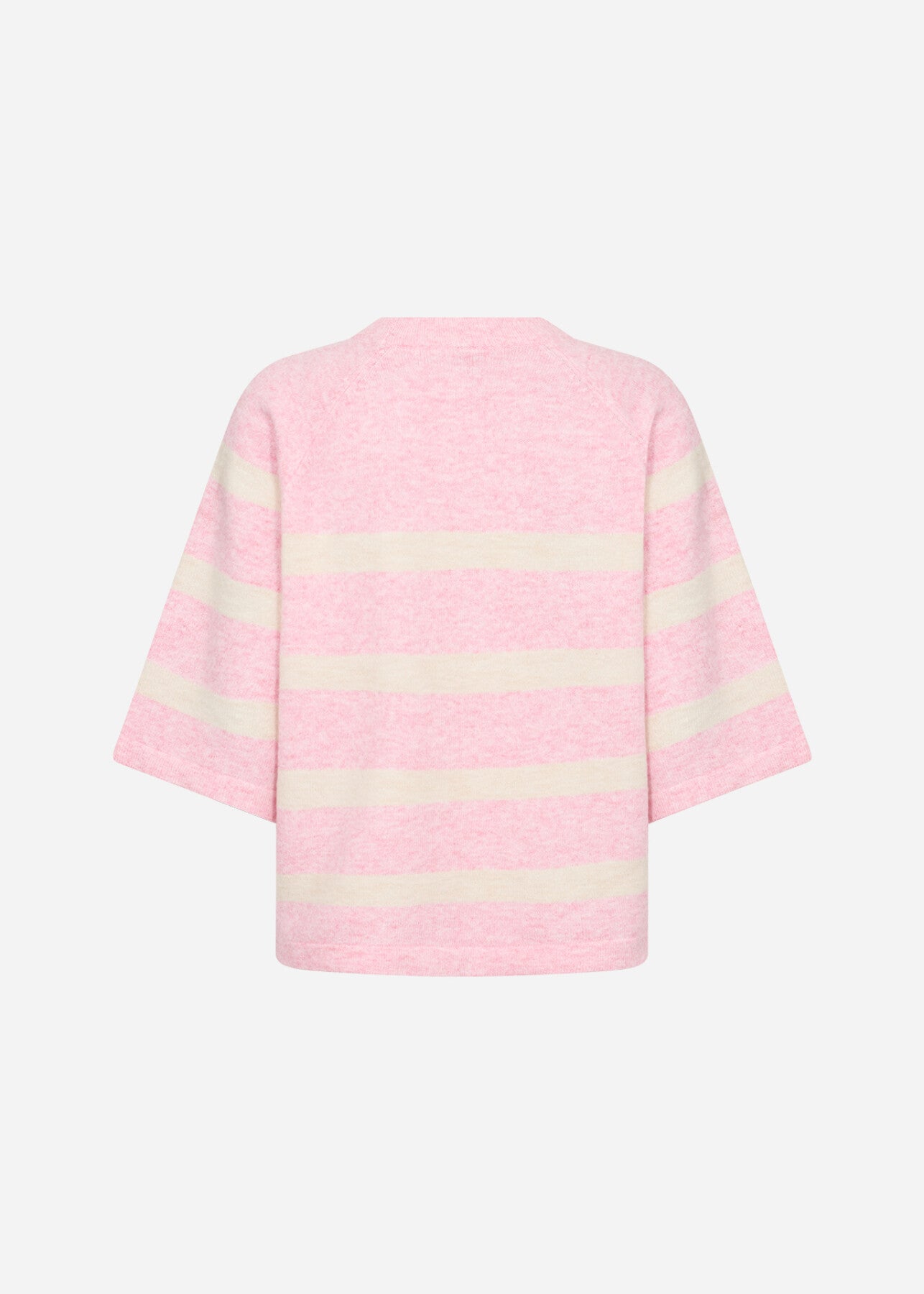 SC-ORLEAN STRIPE 5 Pullover Light pink