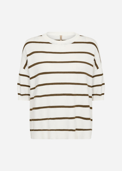SC-DOLLIE STRIPE 794 Pullover Olive