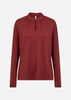 SC-MARICA 364 Blouse Ruby red