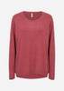 SC-BIARA 1 Blouse Ruby red