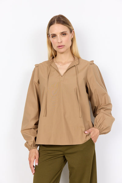 SC-NETTI 108 Blouse Dark sand