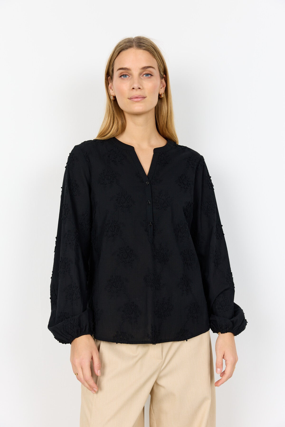 SC-BARBRA 1 Blouse Black