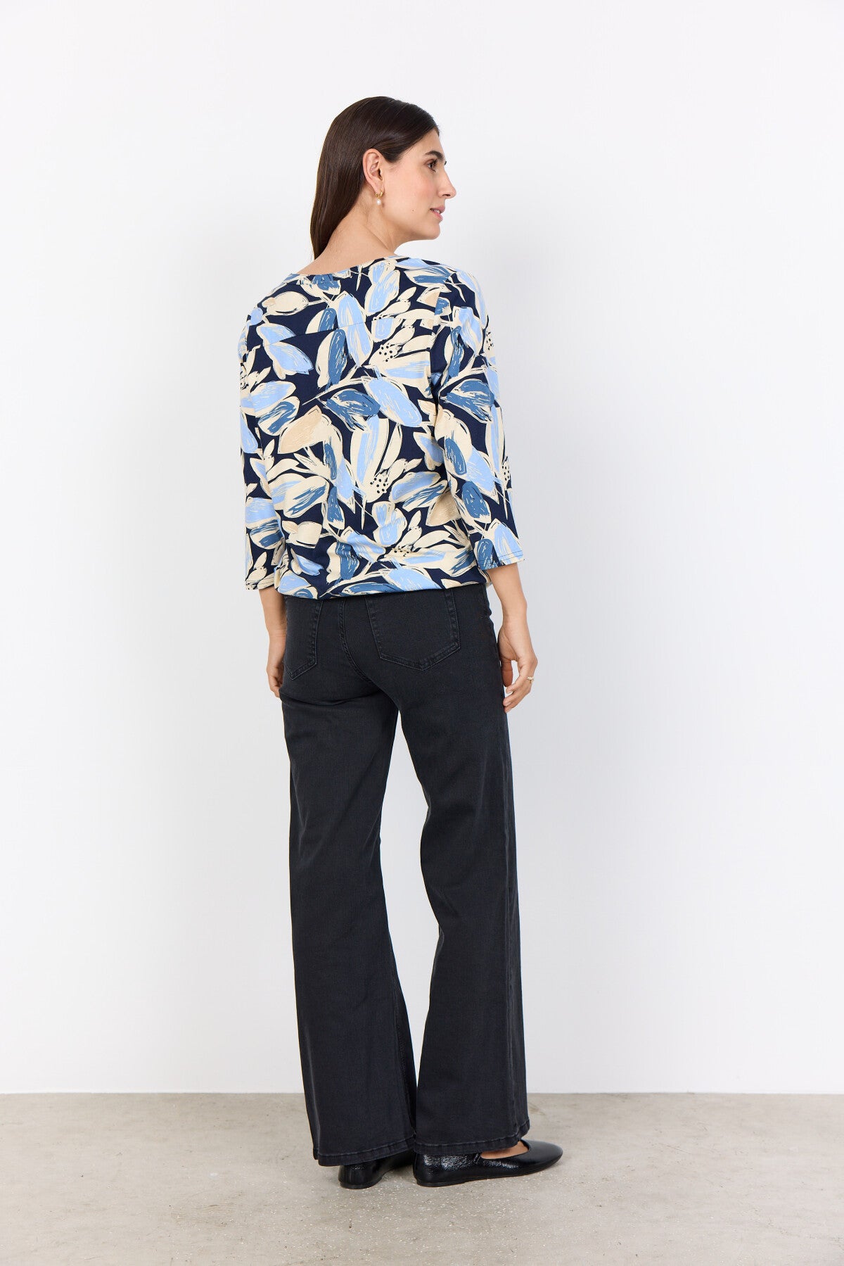 SC-FELICITY AOP 512 Blouse Light blue