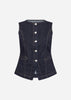 SC-KIMBERLY 42 Waistcoat Navy