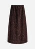 SC-JASLEEN 4 Skirt Dark plum