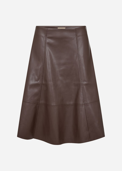 SC-BECKIE 18 Skirt Dark brown