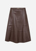 SC-BECKIE 18 Skirt Dark brown