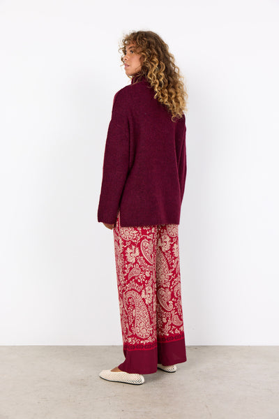 SC-GUNNA 6 Pullover Bordeaux