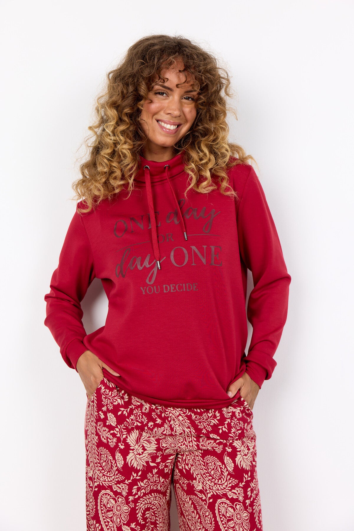 SC-BANU 256 Sweatshirt Dark red
