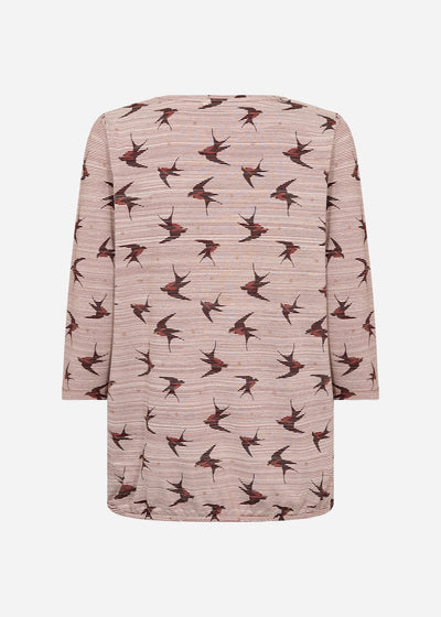 SC-GALINA 65 Blouse Rust red