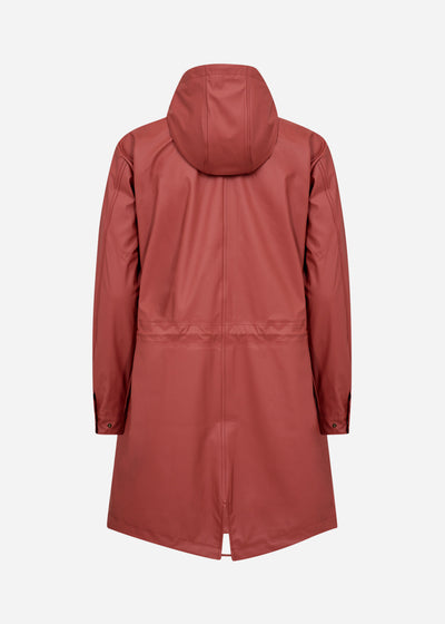 SC-ALEXA 1 Raincoat Rust red