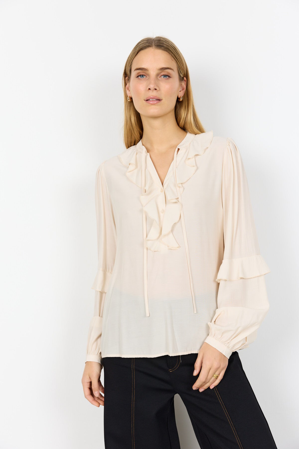 SC-BARBEL 1 Blouse Cream