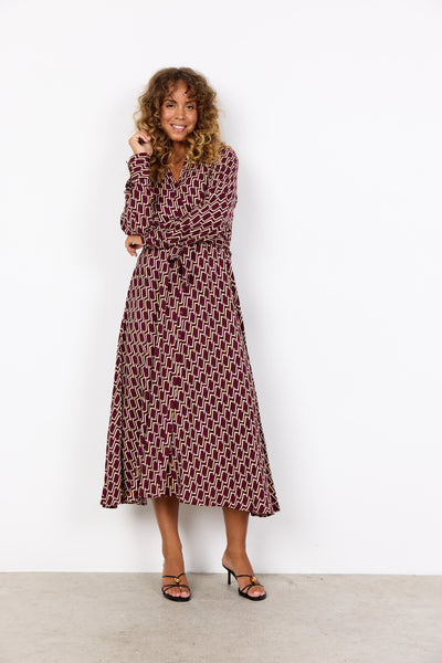 SC-VARLA 3 Dress Bordeaux