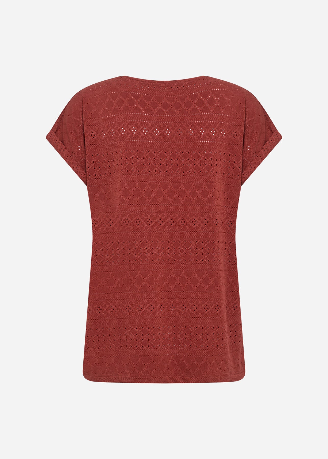 SC-SATINE 2 T-shirt Rust red